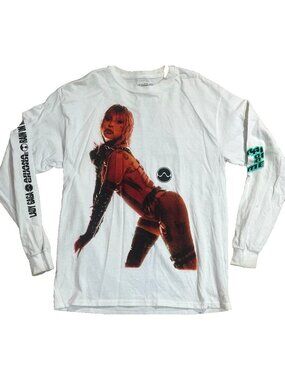 LADY GAGA ARIANA GRANDE RAIN ON ME T-SHIRT LARGE - LIMITED EDITION - RARE